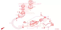 MAITRE CYLINDRE DE FREIN pour Honda TALON 1000 X4 SPECIAL EDITION de 2021