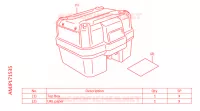 TOP CASE 38L pour Honda AFRICA TWIN 1100 DCT ADVENTURE SPORT de 2022