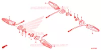 CLIGNOTANT pour Honda AFRICA TWIN 1000 DCT RED de 2016