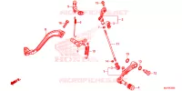 PEDALE pour Honda AFRICA TWIN 1000 ABS de 2016