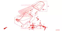 SELLE pour Honda AFRICA TWIN 1000 ABS de 2016