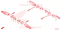 CLIGNOTANT pour Honda AFRICA TWIN 1000 ABS de 2016