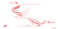 PROTEGES MAINS pour Honda AFRICA TWIN 1000 DCT RED de 2016