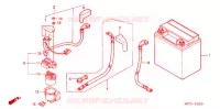 BATTERIE pour Honda XL 1000 VARADERO de 2005