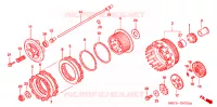 EMBRAYAGE pour Honda XL 1000 VARADERO de 2005