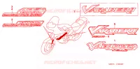 MARQUE  pour Honda XL 1000 VARADERO de 2005