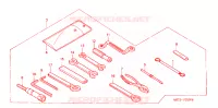 OUTIL pour Honda XL 1000 VARADERO de 2005
