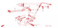 PEDALE pour Honda XL 1000 VARADERO de 2005