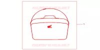 SAC INTERIEUR DE TOP CASE pour Honda XL 1000 VARADERO de 2005