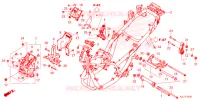 CADRE pour Honda ADV 350 HSVCS SANS TOP CASE de 2023