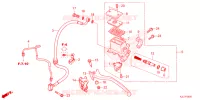 MAITRE CYLINDRE DE FREIN ARRIERE pour Honda ADV 350 HSVCS SANS TOP CASE de 2023