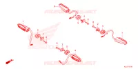 CLIGNOTANT pour Honda ADV 350 HSVCS CON BAULETTO de 2023