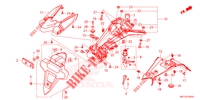 GARDE BOUE ARRIERE pour Honda X ADV 750 de 2023
