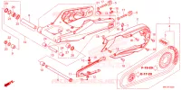 BRAS OSCILLANT pour Honda X ADV 750 de 2023