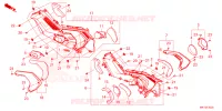 COUVERCLES LATERAUX pour Honda X ADV 750 de 2023