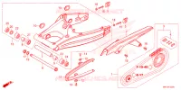 BRAS OSCILLANT pour Honda CB 650 R 35KW de 2023