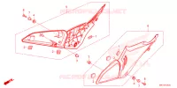 COUVERCLES LATERAUX pour Honda CB 650 R de 2023