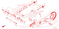 BRAS OSCILLANT pour Honda REBEL 1100 TOURING de 2023