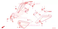 COUVERCLE LATERAL DE FILTRE A AIR pour Honda REBEL 1100 TOURING de 2023
