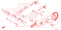 BRAS OSCILLANT pour Honda REBEL 1100 de 2024
