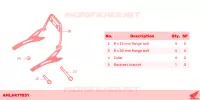 DOSSERET pour Honda REBEL 1100 de 2023