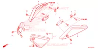 COUVERCLE LATERAL DE FILTRE A AIR pour Honda REBEL 1100 de 2023