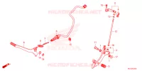 PEDALE pour Honda REBEL 1100 de 2023