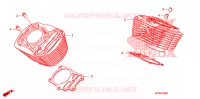 CYLINDRE pour Honda REBEL 500 de 2023
