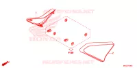 COUVERCLES LATERAUX pour Honda REBEL 500 de 2023
