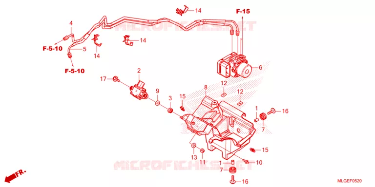 MODULATEUR ABS Honda MOTO 1100 AFRICA-TWIN 2023  CRF1100A2P