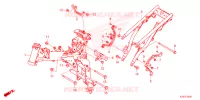 CADRE pour Honda MSX 125 ABS de 2022