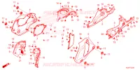 OUIES DE RADIATEUR pour Honda MSX 125 ABS de 2022