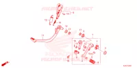 PEDALE pour Honda MSX 125 ABS de 2022