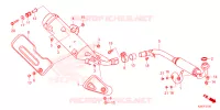 SILENCIEUX D'ECHAPPEMENT pour Honda MSX 125 ABS de 2022