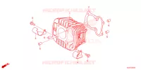 CYLINDRE pour Honda MSX 125 ABS de 2022