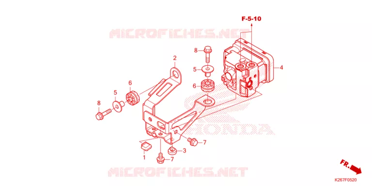 MODULATEUR ABS Honda MOTO 125 MSX 2024  MSX125AP