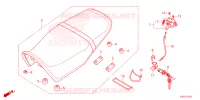 SELLE pour Honda MSX 125 SPECIAL de 2023