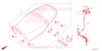 SELLE pour Honda MSX 125 de 2023