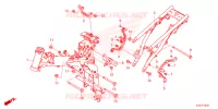 CADRE pour Honda MSX 125 de 2023
