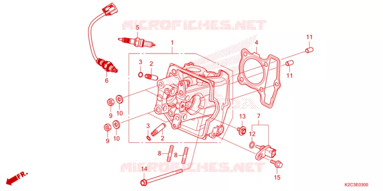 CULASSE Honda SCOOTER 110 DIO 2021  NSC110M