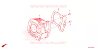 CYLINDRE pour Honda VISION 110 de 2023