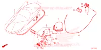 SELLE pour Honda FORZA 125 SPECIAL de 2023