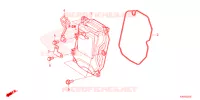 COUVRE CULASSE pour Honda FORZA 125 SPECIAL de 2023