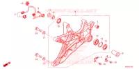 BRAS OSCILLANT pour Honda FORZA 125 de 2023