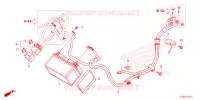 BATTERIE pour Honda FORZA 250 ABS TOP CASE de 2023