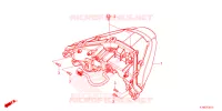 FEUX ARRIERE pour Honda FORZA 350 VOICE CONTROL 7E de 2023