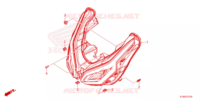 PHARE Honda SCOOTER 350 FORZA 2023  NSS350AP