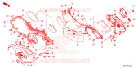 COUVERCLES LATERAUX pour Honda FORZA 750 de 2023
