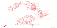 CARTER   POMPE   FILTRE A HUILE pour Honda FORZA 750 35KW de 2023