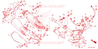 SILENCIEUX D'ECHAPPEMENT pour Honda NT 1100 DCT de 2023